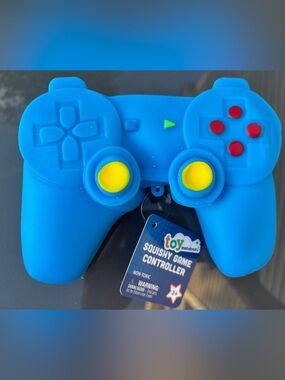 ToyMendous Blue Squishy Game Controller Toy